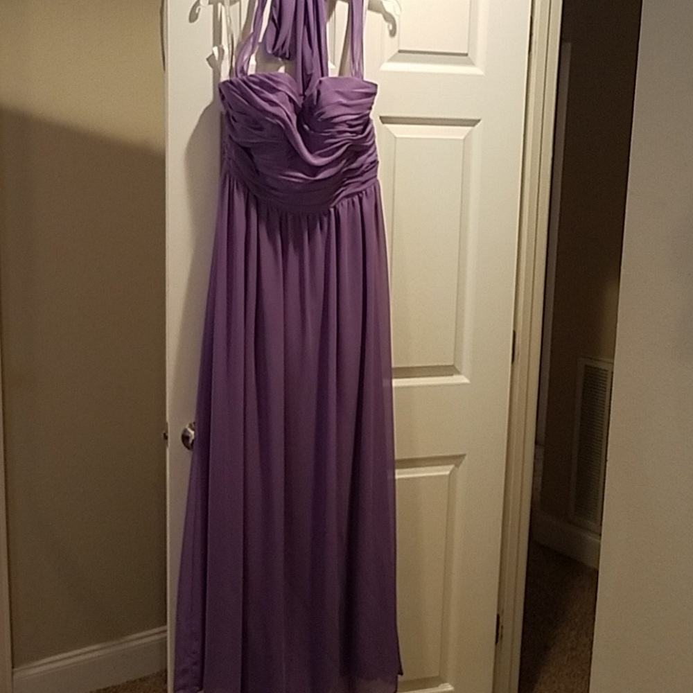 Style 7236 Halter strap Alfred Angelo dress